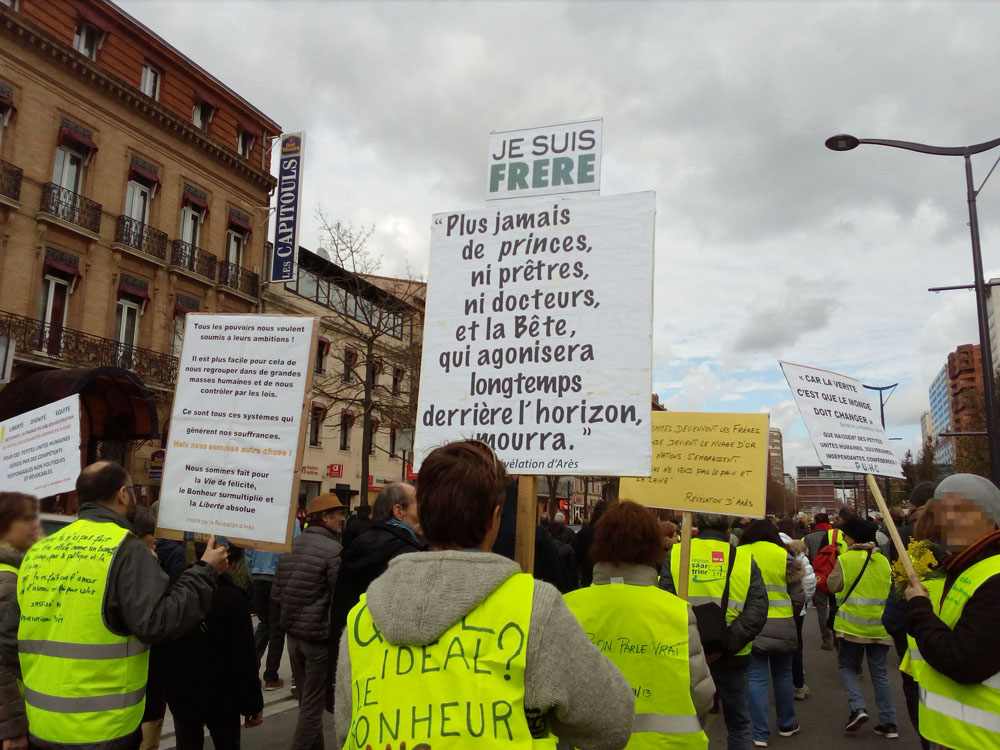 Manifestation Gilets Jaunes, acte 16, Toulouse, 2019